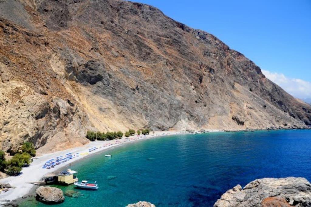 Traditional Villa With Pool In Sfakia Imbros Buitenkant foto